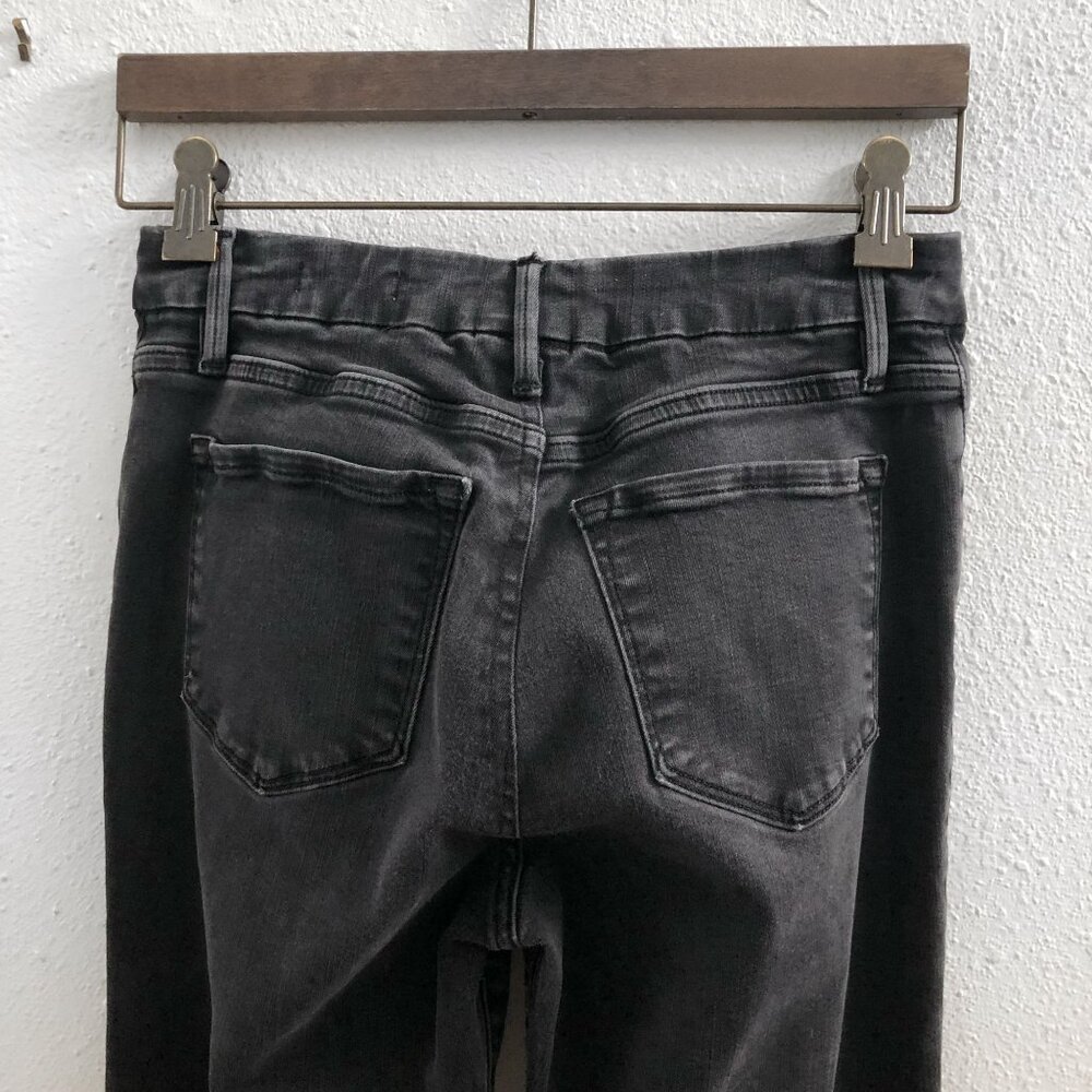FRAME Le Crop Mini Boot in Charcoal No Size Tag Check Measurements - Picture 4 of 10